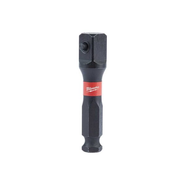 Milwaukee SHOCKWAVE Lineman’s 7/16 to 1/2 Impact Socket Adapter