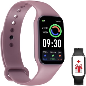 Smartwatch, Reloj Inteligente Hombre Mujer - Oxímetro (SpO2) Pulsometro Monitores de Actividad, iP68 Impermeable Pantalla de 1,47", Pulsera Actividad Compatible con Teléfonos Android e iOS (2 Correa)